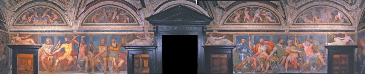 Perin del Vaga - Loggia degli Eroi, Villa del Principe